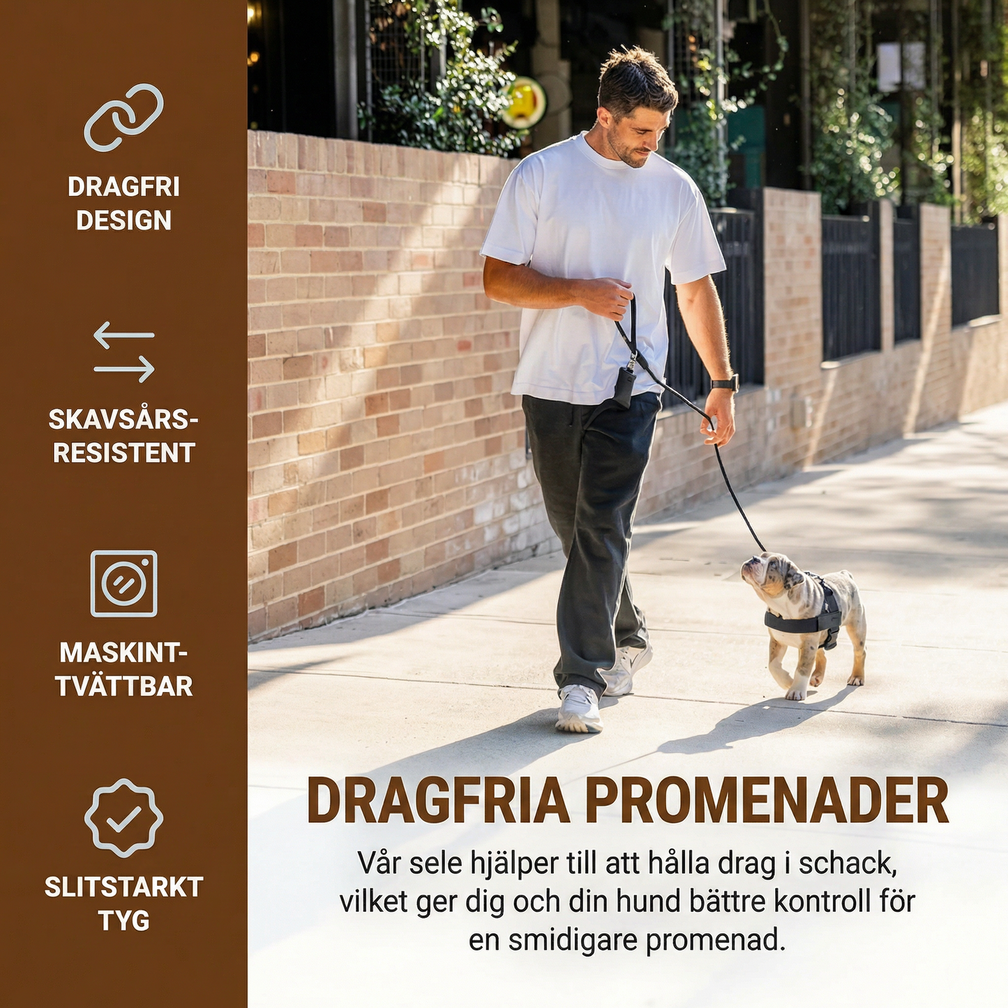 Dragfri Hundsele